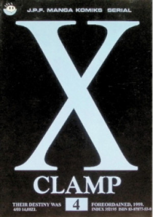 X Tom 4 - Clamp - książka  wyd. 2000