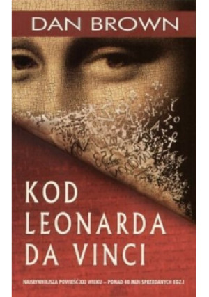 Kod Leonardo Da Vici - Dan Brown - książka  wyd. 2006