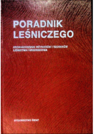 Poradnik leśniczego - książka  wyd. 1991