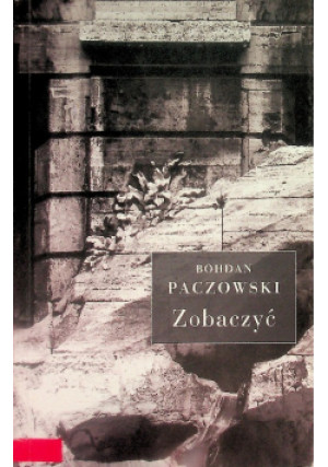 Zobaczyć - Bohdan Paczowski - książka  wyd. 2005