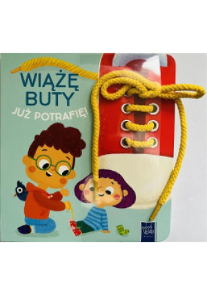 Wiążę buty. Już potrafię! - książka  wyd. 2024