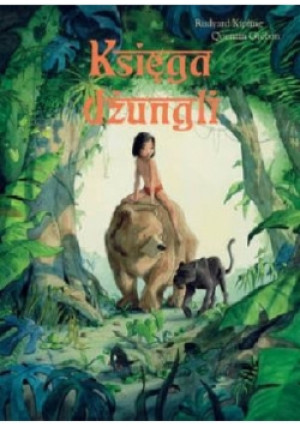 Księga dżungli - Rudyard Kipling, Quentin Greban - książka  wyd. 2017