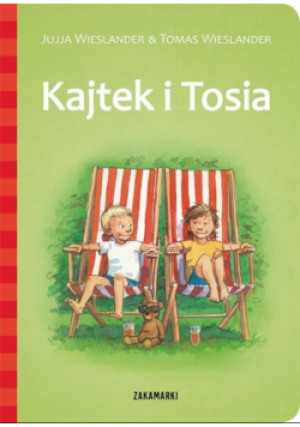 Kajtek i Tosia - Tomas Wieslander, Jujja Wieslander - książka  wyd. 2018