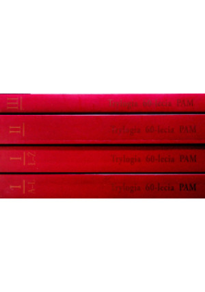 Trylogia 60 lecia PAM Tom 1 do 3 - Ireneusz Kojder - książka historyczna wyd. 2008