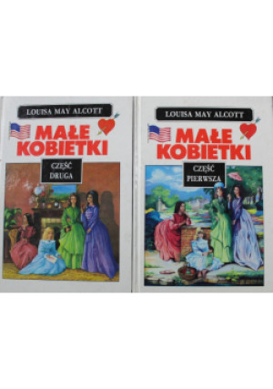 Małe kobietki Część 1 i 2 - Louisa May Alcott - książka  wyd. 1992