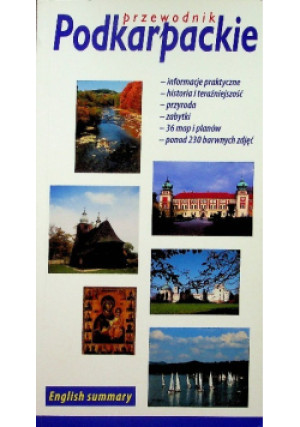 Podkarpackie Przewodnik - Stanisław Kłos - książka  wyd. 2005