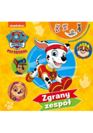 Psi Patrol. Opowiadania z naklejkami - książka  wyd. 2021