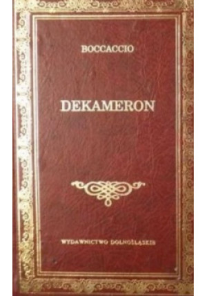 Dekameron Tom I - Giovanni Boccaccio - książka  wyd. 1994