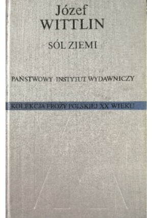 Sól ziemi - Józef Wittlin - książka  wyd. 1995