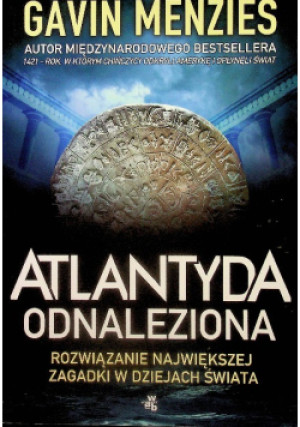 Atlantyda odnaleziona - Gavin Menzies - książka  wyd. 2013