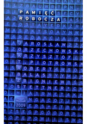 Pamięć robocza - Małgorzata Kossakowska - książka  wyd. 2009