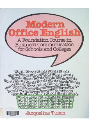 Modern Office English - Jacqueline Tuson - książka  wyd. 1986