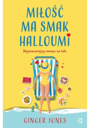 Miłość ma smak halloumi - Ginger Jones - książka  wyd. 2022