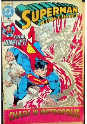 Superman Nr 1 / 94 - książka  wyd. 1994