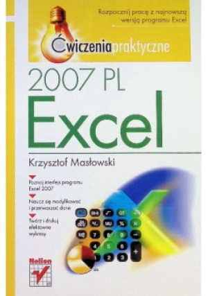 Excel 2007 PL - Krzysztof Masłowski - książka  wyd. 2007