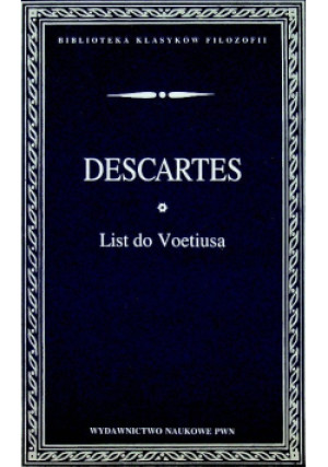 Listy do Voetiusa - Descartes - książka  wyd. 1998