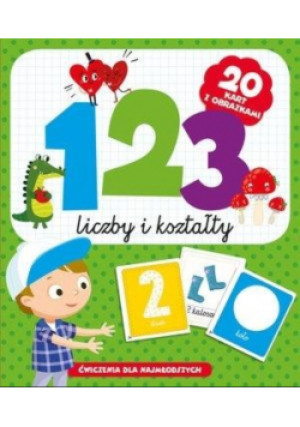 123 liczby i kształty - książka  wyd. 2019