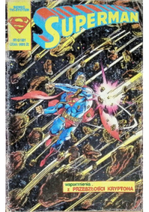 Superman Nr 6 / 91 - książka  wyd. 1991