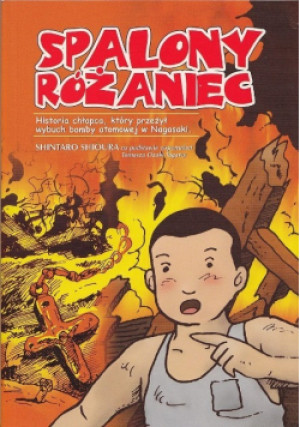 Spalony różaniec - Shintaro Shioura - książka  wyd. 2012