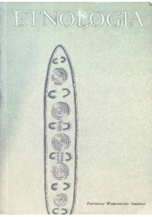 Etnologia - książka  wyd. 1969