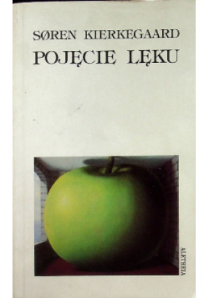 Pojęcie lęku - Soren Kierkegaard - książka  wyd. 1996