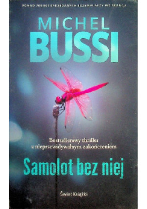 Samolot bez niej - Michel Bussi - książka  wyd. 2018