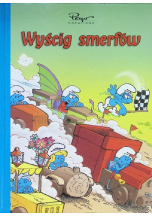 Wyścig smerfów - książka  wyd. 2008
