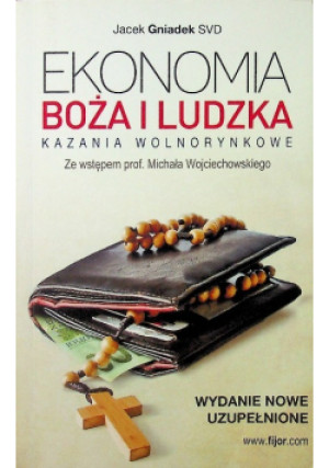 Ekonomia Boża i ludzka - Jacek Gniadek - książka  wyd. 2015