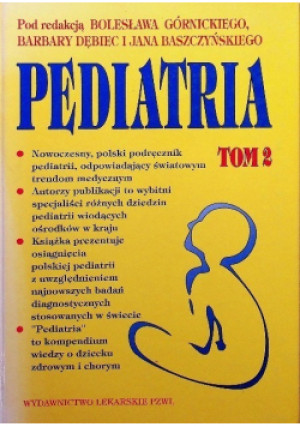 Pediatria Tom 2 - książka  wyd. 2002