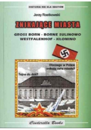 Znikające miasta - Jerzy Rostkowski - książka historyczna wyd. 2004