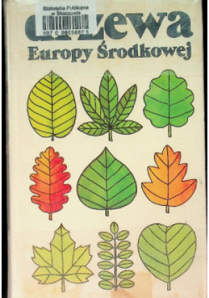 Drzewa Europy Środkowej - Jerzy Dyjenicki - książka  wyd. 1980