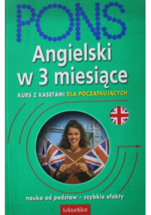 Angielski w 3 miesiące Poziom średnio zaawansowanych - książka  wyd. 2001
