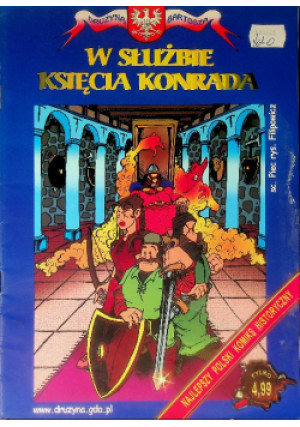 W służbie księcia Konrada - Zbigniew Majchrowski - książka  wyd. 1998
