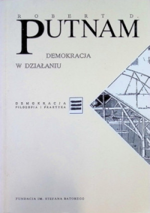 Demokracja w działaniu - Robert Putnam - książka  wyd. 1995