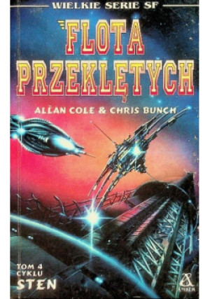 Flota przeklętych Tom 4 - Allan Cole - książka  wyd. 1997