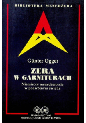 Zera w garniturach - Gunter Ogger - książka  wyd. 1994
