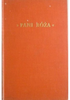 Pani Róża - Edward Raczyński - książka  wyd. 1969