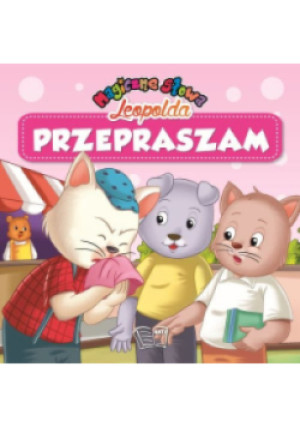 Magiczne słowa Leopolda - przepraszam - książka  wyd. 2022
