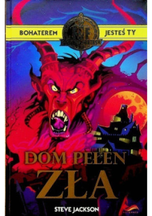 Dom pełen zła - Steve Jackson - książka fantasy wyd. 2020