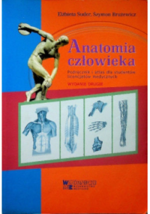 Anatomia człowieka - Szymon Brużewicz - książka  wyd. 2018