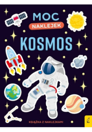 Moc naklejek Kosmos - książka  wyd. 2022