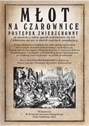 Młot na czarownice - Heinrich Kramer - książka  wyd. 2020