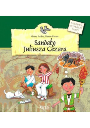 Sandały Juliusza Cezara - Gerry Bailey - książka  wyd. 2009