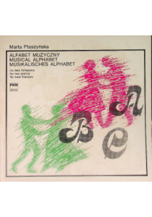 Alfabet muzyczny - Marta Ptaszyńska - książka  wyd. 1993
