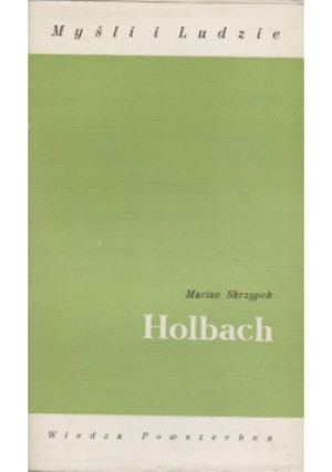 Skrzypek Holbach - Marian Skrzypek - książka  wyd. 1978