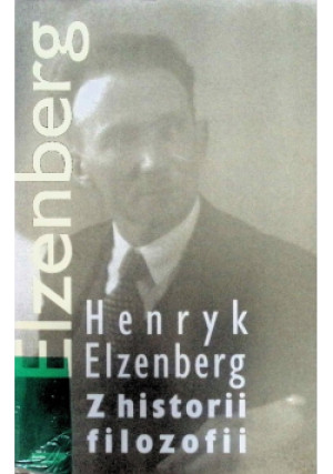Z historii filozofii - Henryk Elzenberg - książka  wyd. 1995
