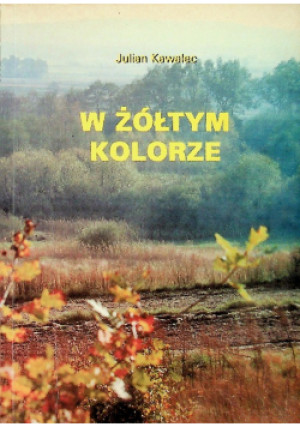 W żółtym kolorze - Julian Kawalec - książka  wyd. 1998