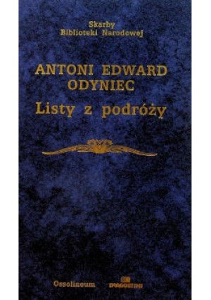 Listy z podróży - Antoni Edward Odyniec - książka  wyd. 2005