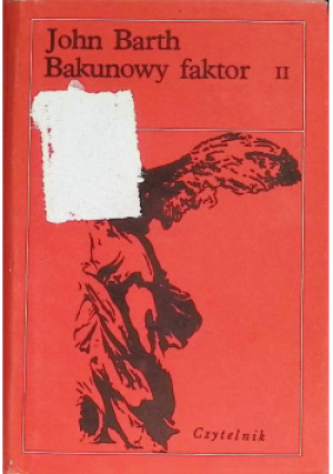 Bakunowy faktor Tom II - John Barth - książka  wyd. 1980