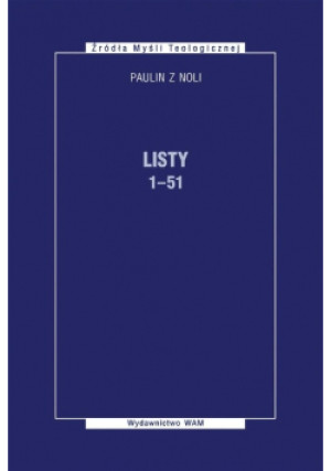 Listy. 1-51 - Paulin z Noli - książka  wyd. 2020